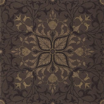 Tapete Pure Net Ceiling Charcoal/Gold Morris and Co