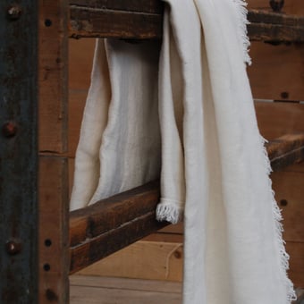 Plaid Colorado Blanc Charvet Editions