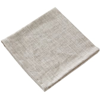Servilleta de table Sirius Gris de lin Charvet Editions