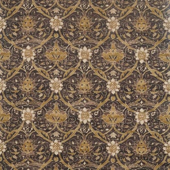 Stoff Montreal Charcoal/Mustard Morris and Co