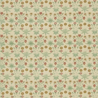 Stoff Daisy Terracotta/Gold Morris and Co