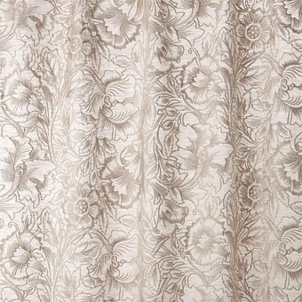 Schleier Pure Poppy Stickerei Wild Mint Morris and Co