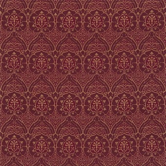 Stoff Voysey Red Morris and Co