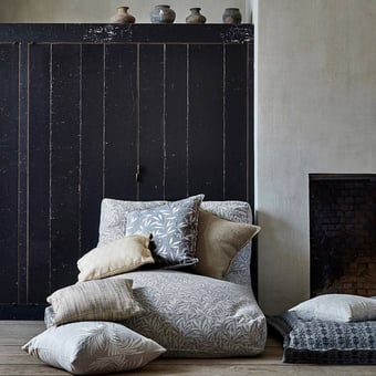 Stoff Pure Willow Boughs Weave Lightish Grey Morris and Co