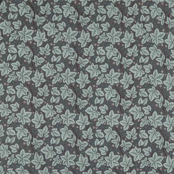 Stoff Pure Bramble Stickerei Inky Purple Morris and Co