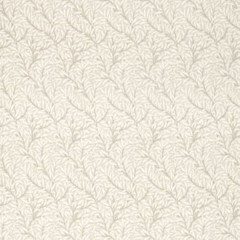 Stoff Pure Willow Boughs Print Linen Lightish Grey Morris and Co