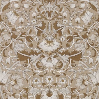Tapete Pure Lodden Charcoal/Gold Morris and Co