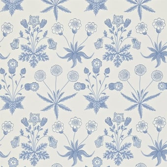 Papier peint Daisy Coral/Manilla Morris and Co