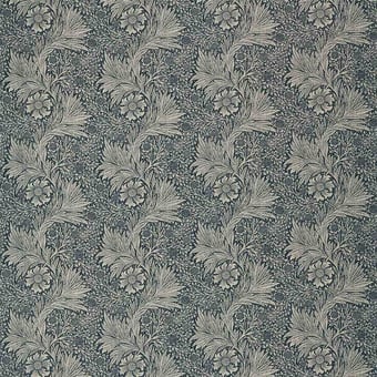 Stoff Pure Marigold Print Lightish Grey Morris and Co