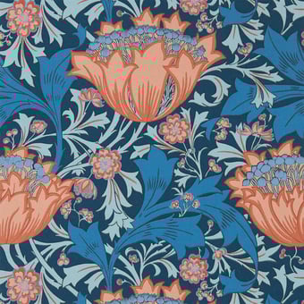 The St Sabastian Wallpaper Midnight Embers Archive