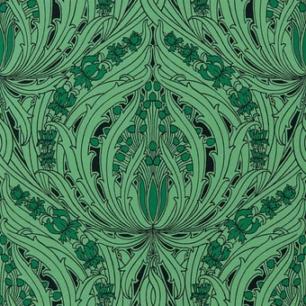 Mildmay Wallpaper Goblin Green Archive