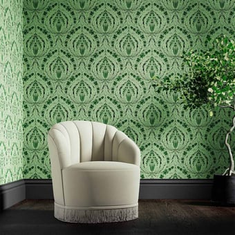 Mildmay Wallpaper Goblin Green Archive