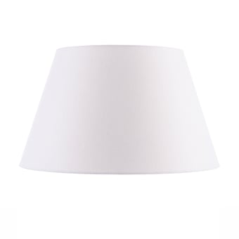 Pantalla de lámpara White linoen d45xd25xh25 cm Mindthegap