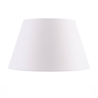 White Linen Lampshade d45xd25xh25 cm Mindthegap