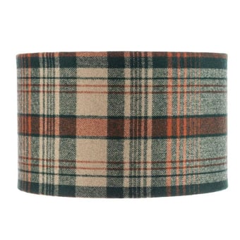 Lampenschirm Monterey Plaid Green d35xh22 cm Mindthegap