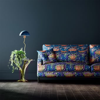 The St Sabastian Fabric Midnight Embers Archive