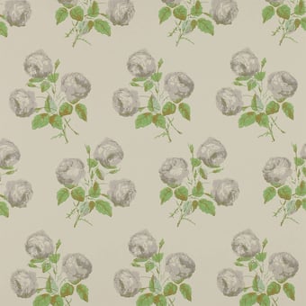 Bowood Wallpaper Grey/Green Colefax and Fowler