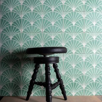 Carreau ciment Leaves Eucalyptus Ivory Marrakech Design