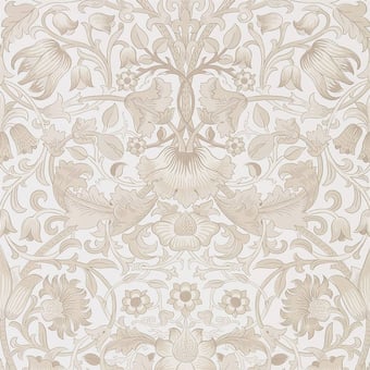 Pure Lodden Wallpaper Ivory Linen Morris and Co