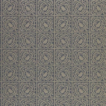 Carta da parati Pure Scroll Black Ink Morris and Co