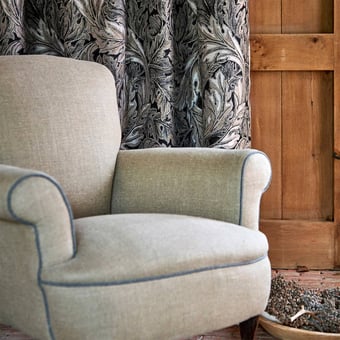 Tissu Pure Blesi Weave Horned Poppy Morris and Co