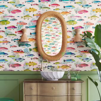 Tapete Fidji Corail Manuel Canovas
