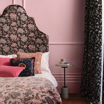 Tonquin Velvet Blush Clarke and Clarke