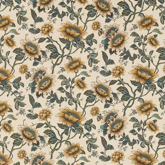 Tonquin Fabric Chartreuse Linen Clarke and Clarke