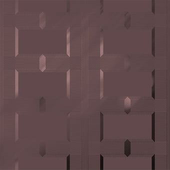 Tivoli ton sur ton Wallpaper Gris Coralie Prévert