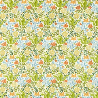 Stoff Compton Faded Terracotta/Multi Morris and Co
