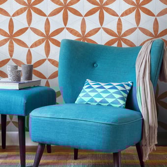 Star Tile Blu Le Nid