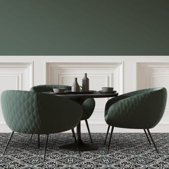 Zementfliese Arabesque Mélèze Carodeco