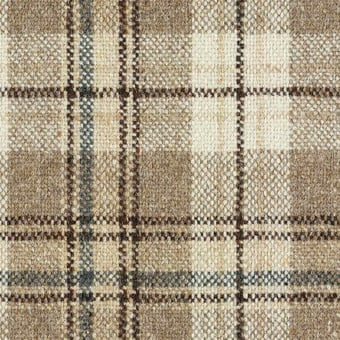 Pressed Plaid Fabric Natural Maharam