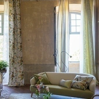 Portia Fabric Moss Designers Guild