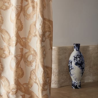 Wabi Fabric Doré Métaphores
