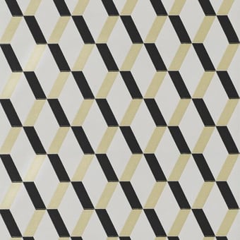 Papier peint Diamant 2 Noir Nobilis