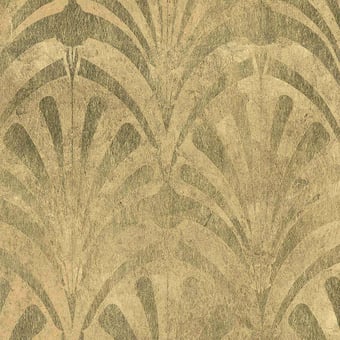 Palmes Wallpaper Or Mériguet-Carrère Paris