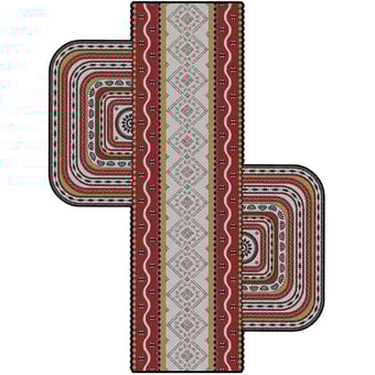 Teppich Deep Complexes 7 Blues Yo2