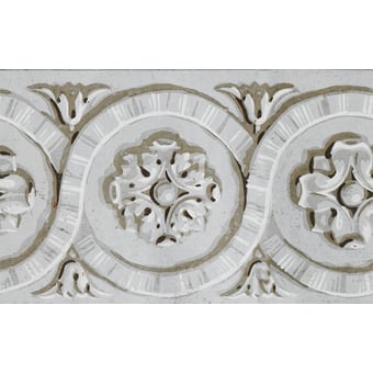 Rosace Frieze Blanc Mériguet-Carrère Paris