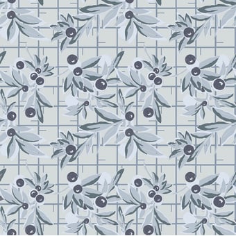 Brins d'olivier Wallpaper Marie Antoinette Mériguet-Carrère Paris