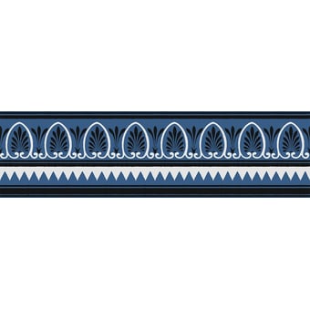 Charles X Frieze Bleu régence Mériguet-Carrère Paris
