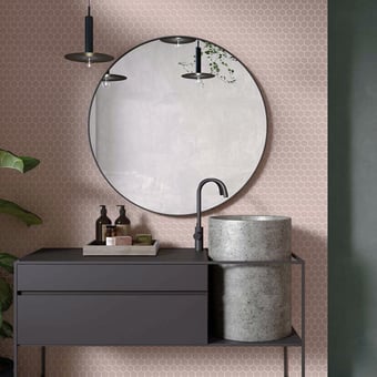 Mosaico Candy Pale rose Vidrepur