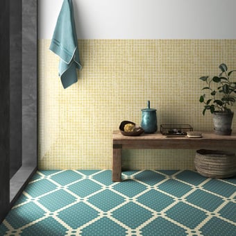 Mosaico Arezzo Green/Yellow Vidrepur
