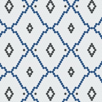 Mosaico Furore Blue/Black Vidrepur