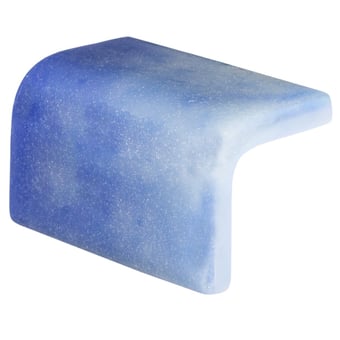 Angle convexe Mosaïque Nature 50 mm Dark blue Vidrepur