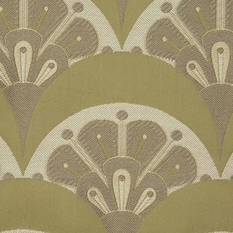 Deco Scallop Multi Fabric Pewter Dark Liberty
