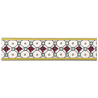 San Pietro Frieze Bianco Blu Rosso Verde Ramina Francesco De Maio