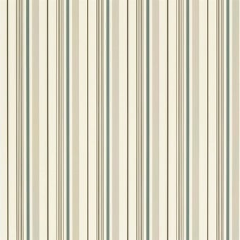 Papier peint Gable Stripe Peacock Ralph Lauren