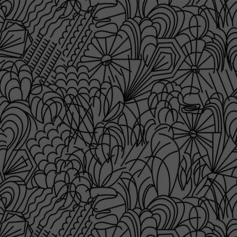 Carta da parati Pop White Erica Wakerly