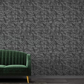 Tilt Wallpaper Black/White Erica Wakerly